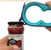 Jar Opener Bottle Opener and Can Opener for Weak Hands, Seniors with Arthritis and Anyone with Low Strength, Mutil Jar Opener Get Lids Off Easily