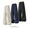Summer Unisex Quick-Dry Stretch Ice Silk Running Pants - Lightweight, Casual, Solid Color