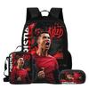 Boys Girls Everyday Backpack Knapsack Football Star Starry Sky Backpack School Tote L-Lamin Yamal Roomy Mochila Rucksack School
