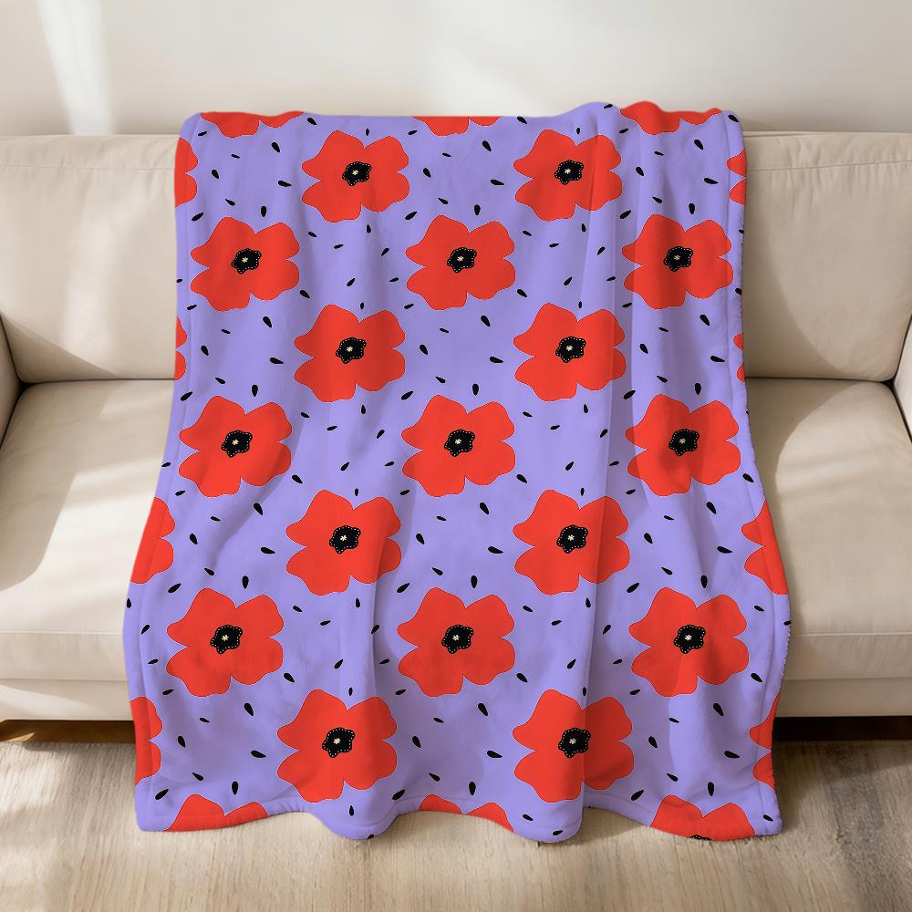 Flor Vintage H-heather miller Design Flanela Macia Quente Pelúcia Cobertor Sofá Sala de Estar Animal de Estimação Hogar Quarto Presente Casa Carro Portátil