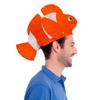 Fischmütze Clownfisch Meeres Tier Kostüm für Lustige Partyhut Meerestier Hut