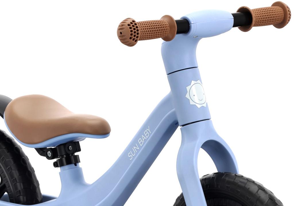 Rowerek Biegowy Dla Dzieci Rower Bubbly Nylonowy Lekki 2,4 Kg Błotnik Pompowane Koła Niebieski