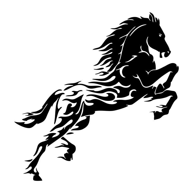 Reflective Galloping Horse Stickers for Cars, Motorcycles & Electric Vehicles