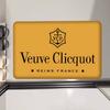 V-Veuve Clicquot Room Mats Cheaper Anti-slip Modern Living Room Balcony Printed Welcome Rug