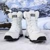 Winter Women's High-top Non-slip Waterproof Wear-resistant Snow Boots Korean Winter Boots