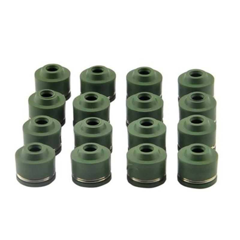16Pcs Motorcycle Spiracle Valve Stem Oil Seal Valves Guide For Kawasaki ZZR600 ZZR 600 1993-2005 ZXR400 1990-1999 ZX6 ZX636