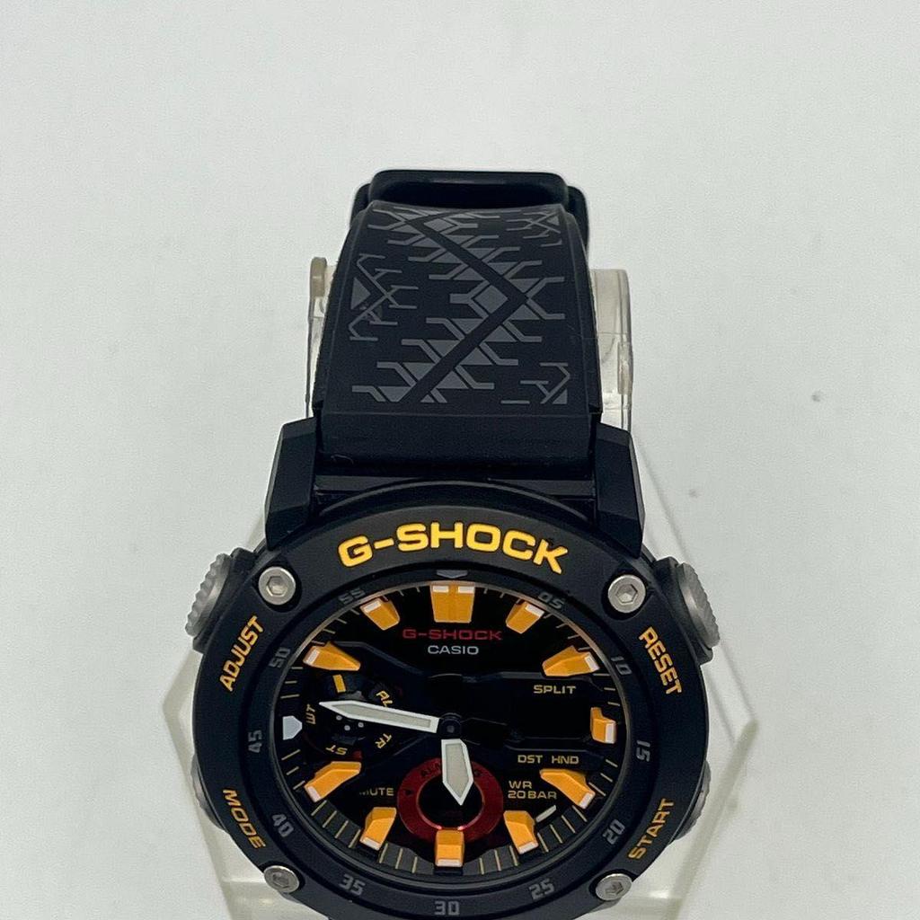 Used Working item G-SHOCK GA-2000 Watch Bhutan Kingdom Special Model CASIO Casio Black Yellow G-Shock