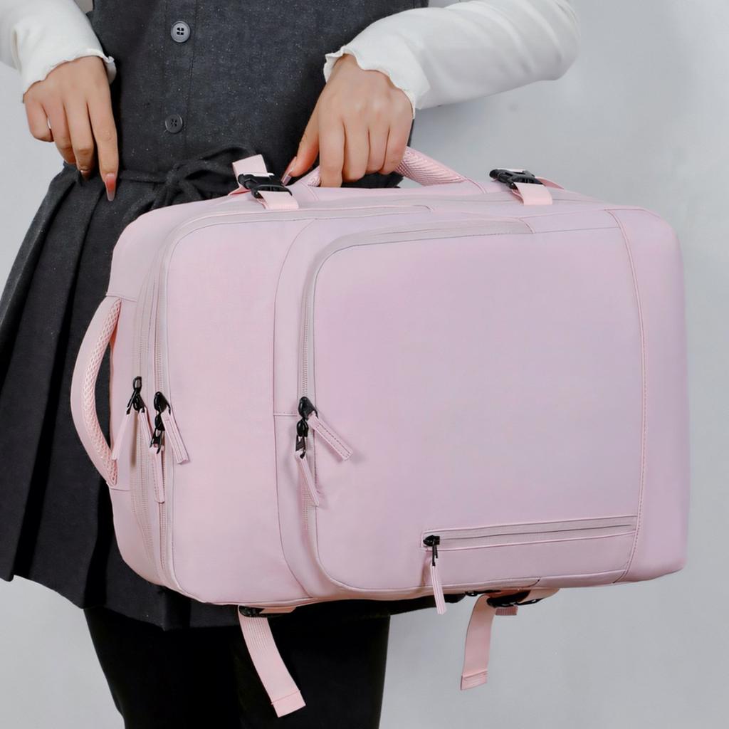 Schoolbag Backpack Women's Short Trip Bag Male College Student Expandable Commuter Business Laptop Backpack School Bag