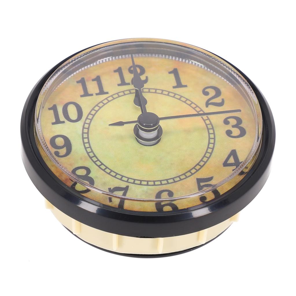 Quartz Clock Insert Arabic Roman Numeral Display Plastic Metal