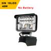 8Inch Led Light Portable Spotlights Cordless Outdoor Work Fishing Handheld Emergency Tool Light Fit FOR Dewalt 18V Battery