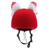 Cute Cartoon Ski Helmet Cover Multifunctional Outdoor Sports Windproof Warm Hat Fun Decorative Wool Hat