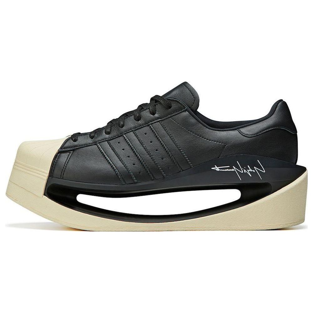 

Adidas Y-3 Gendo Superstar черные легкие желтые кроссовки унисекс IG2937 40⅔