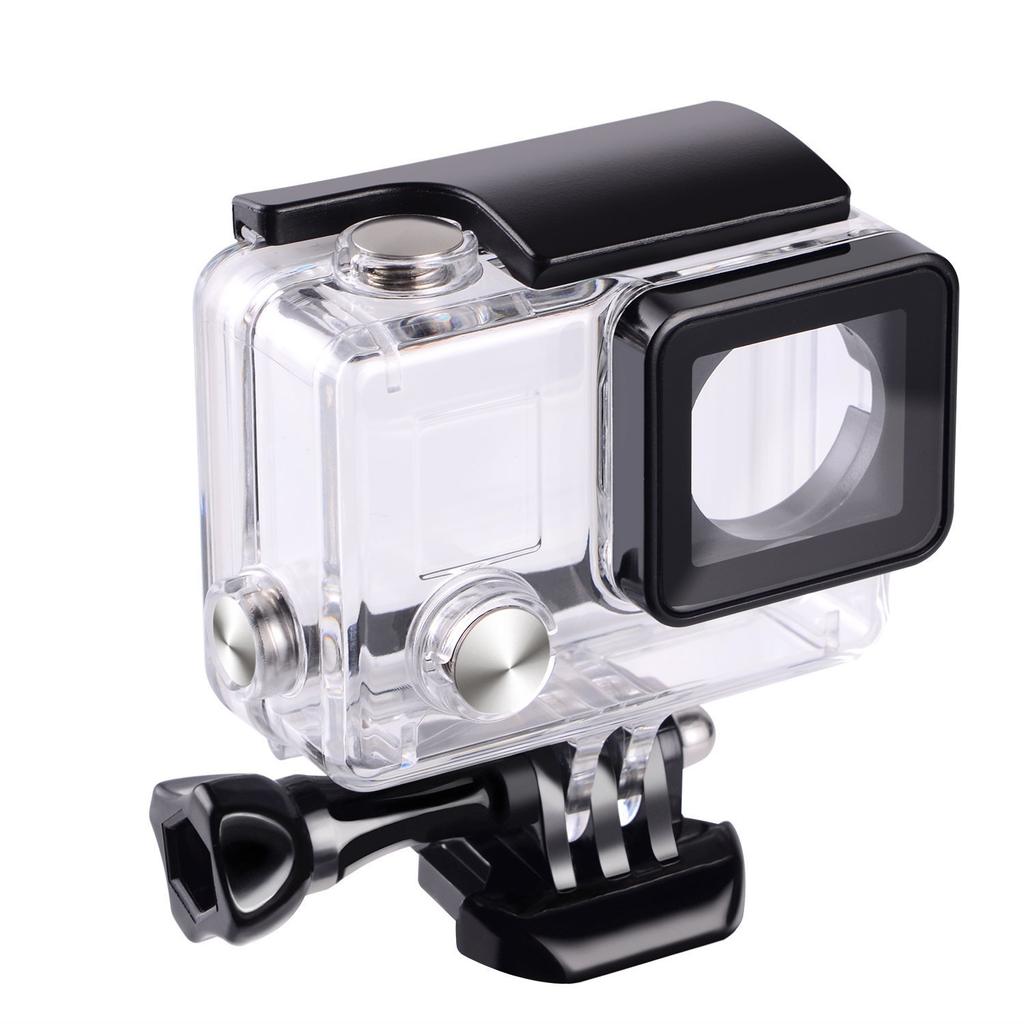 Suptig Case Waterproof Case Compatible for Gopro Hero 4 Hero 3 Hero Waterproof Housing Underwater Case Waterproof to 147ft 3+ (45m)
