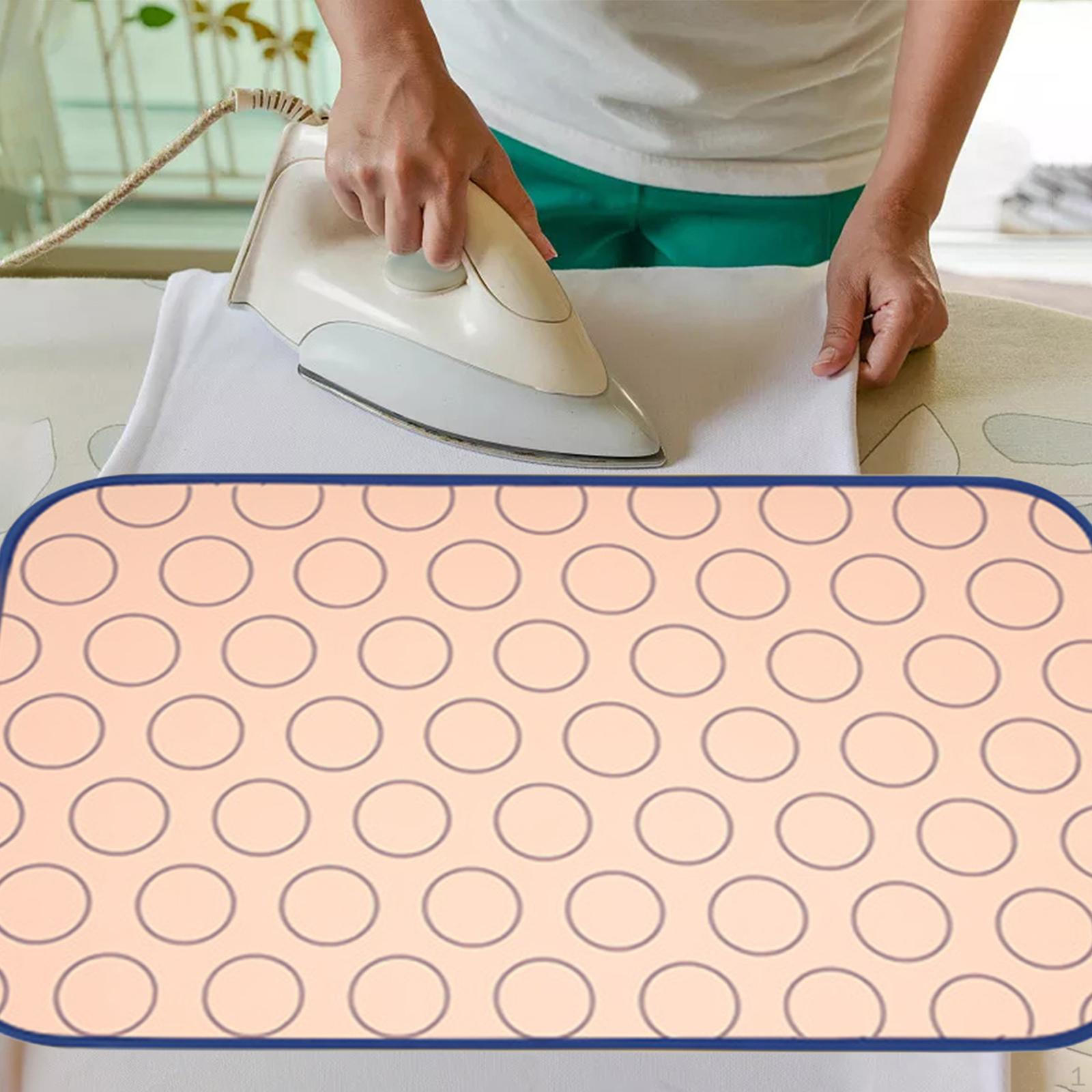 Гладильный коврик для столешницы, портативный противоскользящий термостойкий настольный коврик 45cmx70cm