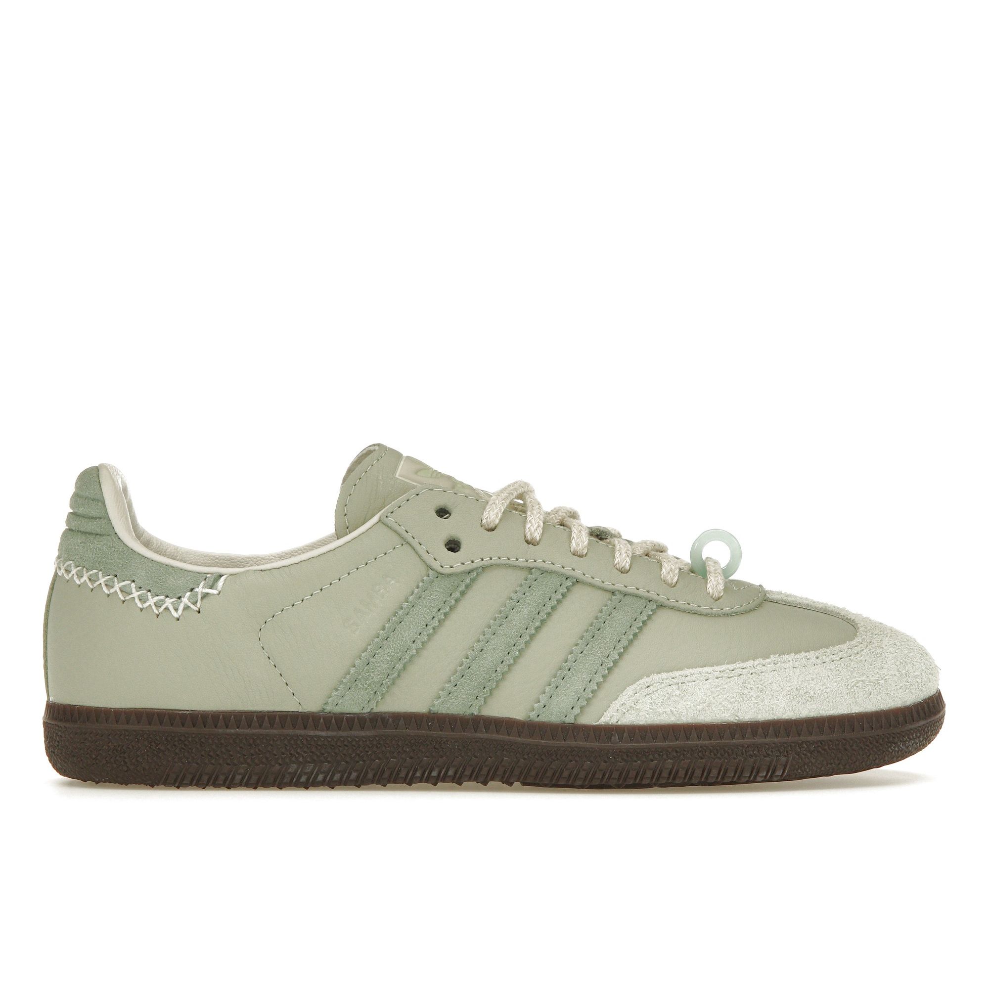 Adidas Originals x Maha Samba OG Unisex Halo Green Silver Green IE0967 38.5 зелёный