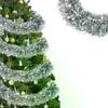 2/5/10M DIY Christmas Decorations Strip Colorful Strips Wreath Christmas Glitter Garland Tinsel Ribbon