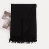 Cashmere Feel Solid Color Women's Imitation Cashmere Scarf 1116 Winter Atmosphere Korean Versatile Medium and Long Shawl Scarf