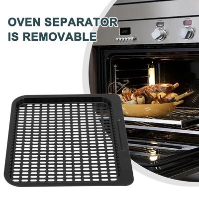 Bandeja para cocinar Parrilla para barbacoa Accesorios para horno Divisor de horno Rejilla de vapor desmontable