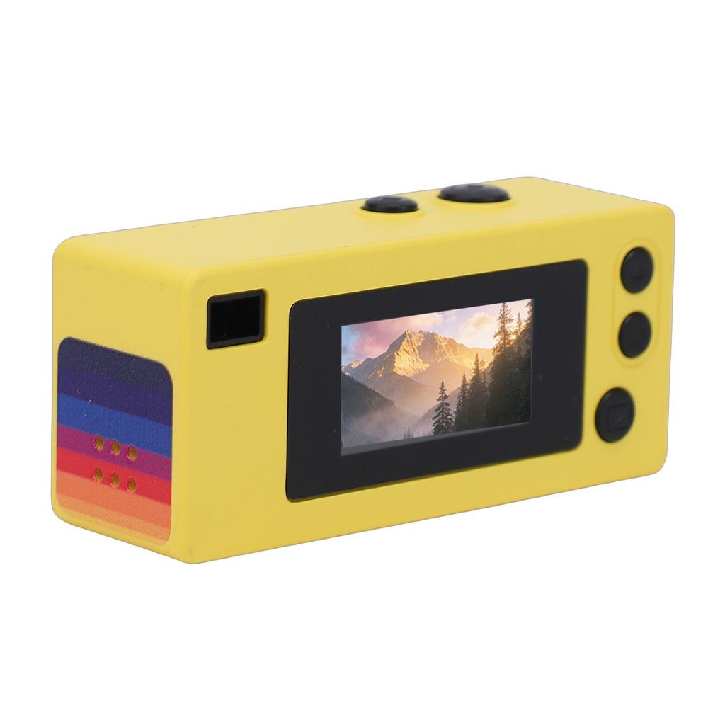 Keychain Camera 1080P HD Video Recorder Retro Thumb Camera with 0.96 Inch TFT Display 500mAh Battery Type C Charging