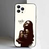 Sade Adu Love Deluxe Etui na Telefon Dla iPhone 17,16,15,14,13,12,Pro,Max,Plus,E,SE4,Air,Mini Czarne Miękkie Etui
