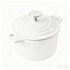 Enameled Mini Cast Iron Dutch Oven 1.5 Quart for Cooking Bake Bread Cast Iron Pot Casserole Dish Heavy Milk Pot Kitchen Stew Pot