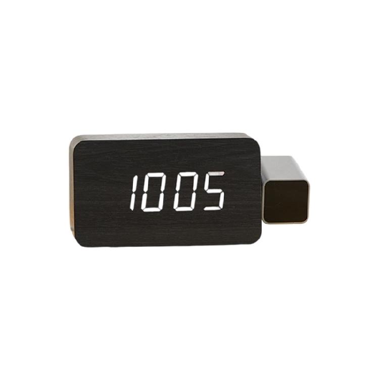 Projection Alarm Clock for Bedroom 180° Rotatable Projector On Ceiling Duals Loud Alarm Clock Electric Digital Clock