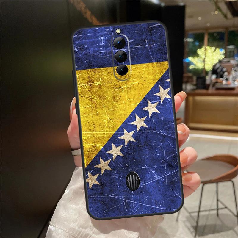 Bosnia Flag Case For ZTE Nubia Red Magic 10S 9S 8S 10 9 8 11 Pro Plus 6 7 6S 7S For RedMagic 10 Air Cover