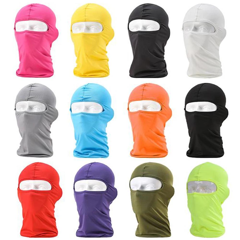 Sunscreen Balaclava Motorcycle Full Face Mask Motorbike Cycling Hiking Helmet Hood Moto Riding Neck Men Women Ski Mask
