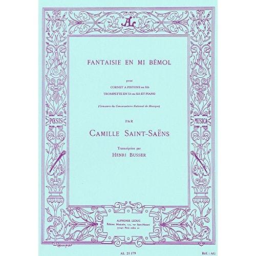 Wittner Saint-Sa?ns: Fantasia In E-flat Minor (trumpet, Piano) Leduc Publishing