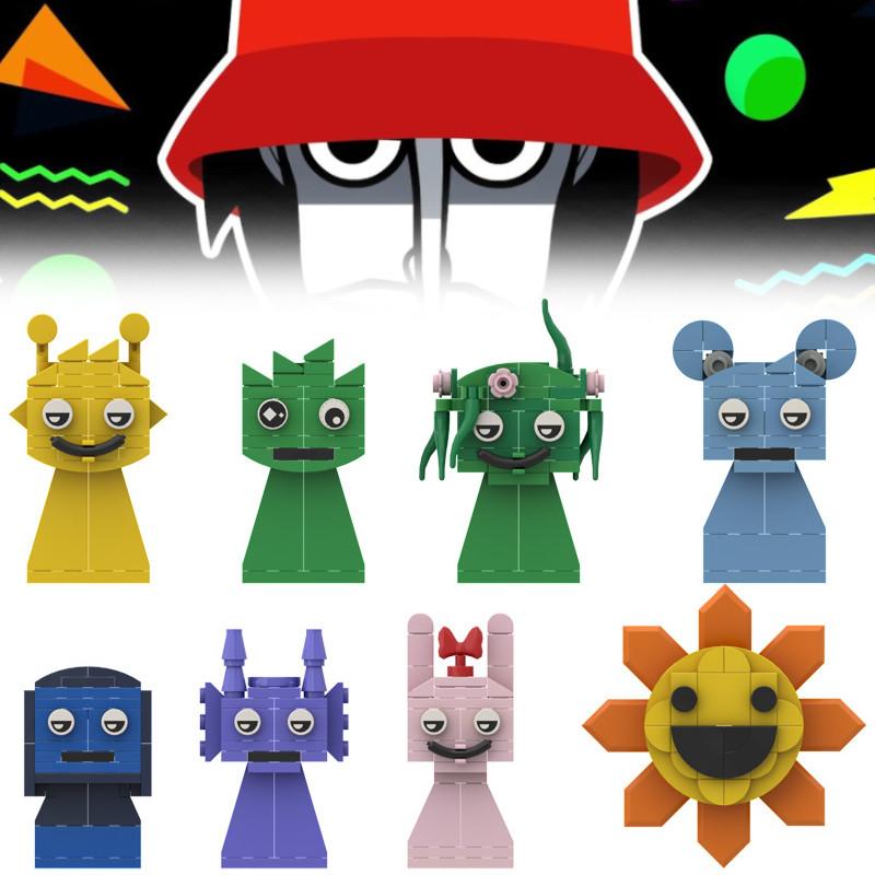 Sprunki Incredibox Building Blocks Set Construction Educational Toy Game Diy