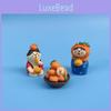 Resin Cat And Bird Garden Decor With Zakka Style For Home Office Display