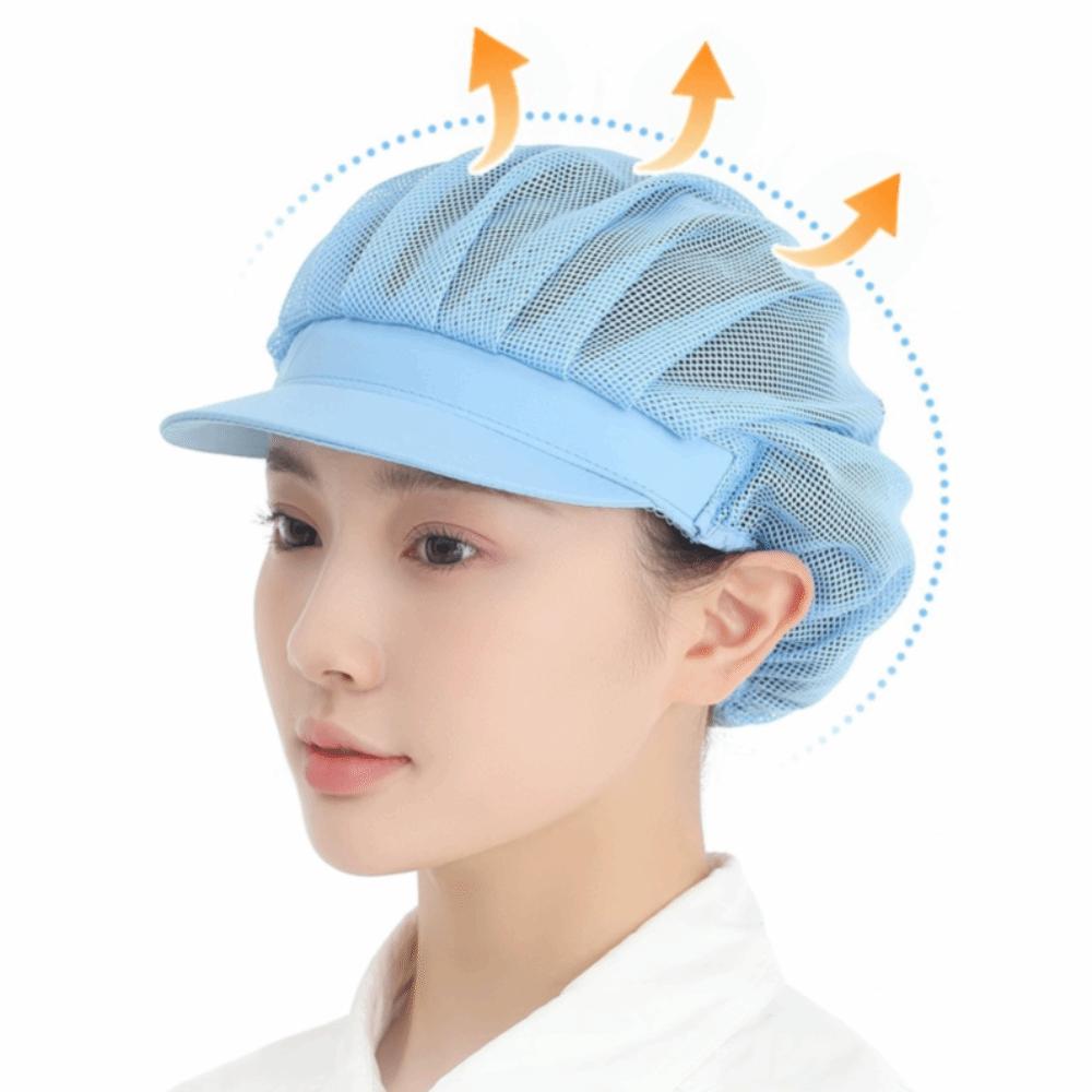 Oil Resistant Kitchen Work Cap Breathable Cooking Cap Chic Chef Work Hat  Kitchen Use
