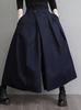 Fashion Hakama Pants Women Unisex Streetwear Wide Leg Samurai Trousers Dark Aesthetic Skirt Pants