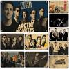 Indie Rock Sign Rock Band Wall Sign Arctic Monkeys Metal Signs Music Metal Sign Rusty Vintage Poster Home Club Pub Bar Decor
