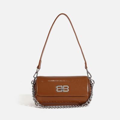 2025 Spring New Exquisite Roller Bag Genuine Leather Women's Bag Single Shoulder Underarm Crossbody Bag Versatile High-end Chain Bag