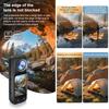 For Insta360 X5 PULUZ Rotating Optical Tempered Glass Lens Guard Protective Cover (Transparent)
