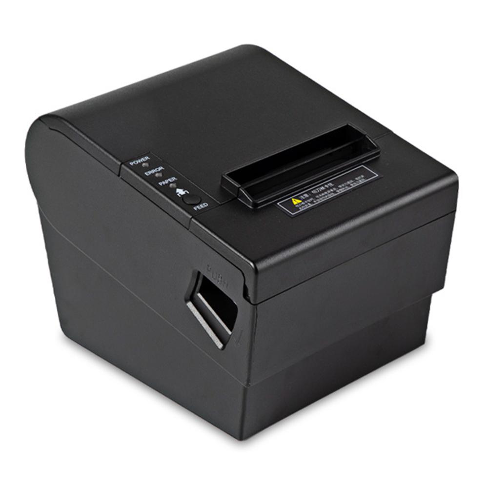 

80370 USB+Bluetooth-compatible Thermal Label Printer 80mm Printing Width Receipt Printing Tool EU Plug