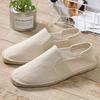 Summer Autumn Men Espadrilles Canvas Shoes Breathable Men's Casual Shoes Slip-On Hemp Shoes Man Flats Male Footwear