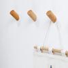 Durable and Practical Wood Wall Coat Hook Clothes Hanger Key Holder Storage
