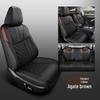 CLY Custom-Fit Full Leather Sports Seat Cover for Haval F7 - All-Season Cushion Pad