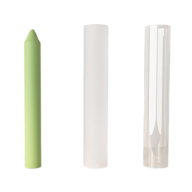 

3D Spiricle Silicone Mould Smooth Long Cylinder Candle Mold Epoxy Resin Molds for Ornament Aromatherapy Casting Moulds