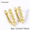 18K Gold Plated Brass Metal Earwires Basic Fasteners,Earring Fixtures,Inlaid Zircon Earring Hooks,Earring Making Supplies