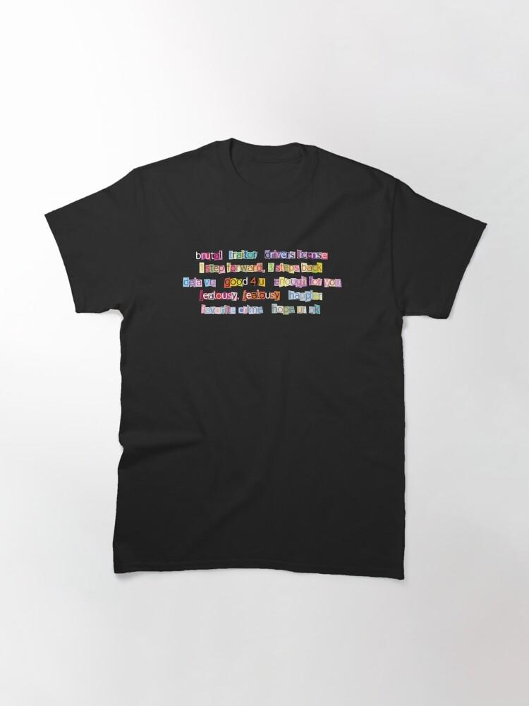 Sour Song Titles Classic T-Shirt