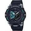 [CaSio] Watch G Shock [domeStic Genuine] Carbon Core Guard Structure Ga 2200m 1ajf Men S Black Black Blue