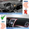 Dashboard Cover Dash Cover Mat Pad Carpet Custom Fit for Nissan Altima 2013 2014 2015 2016 2017 2018 Accessories Anti-Skid Center Console Protector