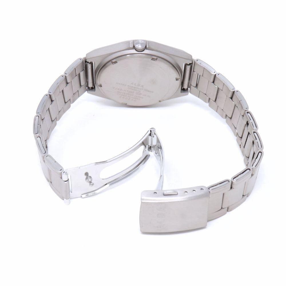 Hodinky Seiko Alba Hodinky Quartz Titán Vystužené Vodotesné pre Každodenný Život Analógové SEIKO ALBA Pánske (10 ATM) (titán (AEFJ410))