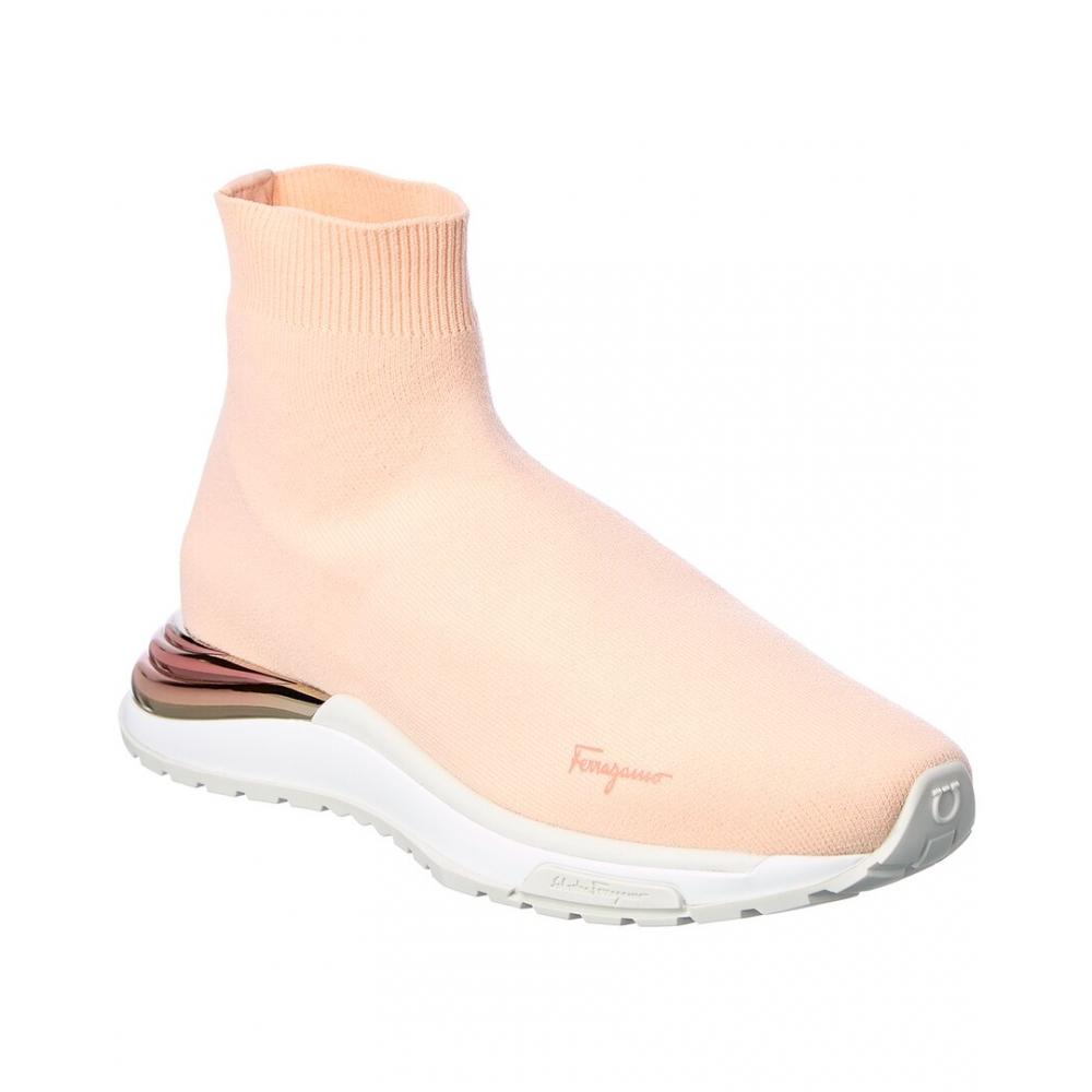 

Salvatore Ferragamo Ferragamo Ninette Knit Sock Sneaker Pink US 7.5/Regular
