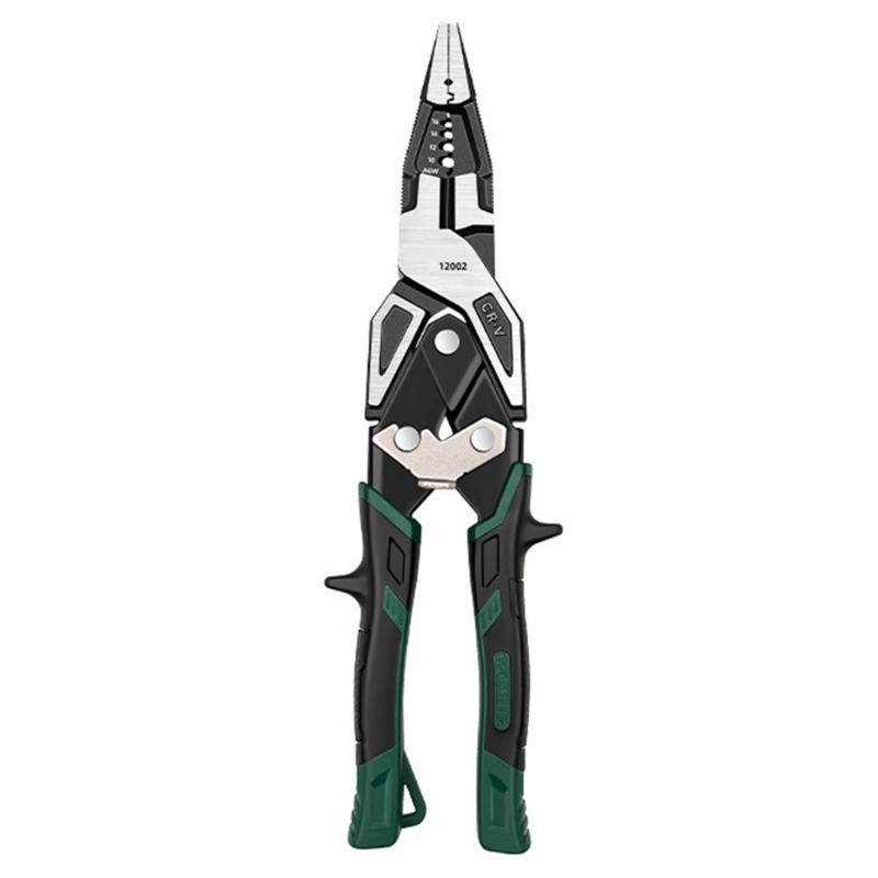 Ergonomic 9Inch Cable Cutters And Wire Handling Tool For Technicians Multifunctional Pliers For Electrical Maintenance 1