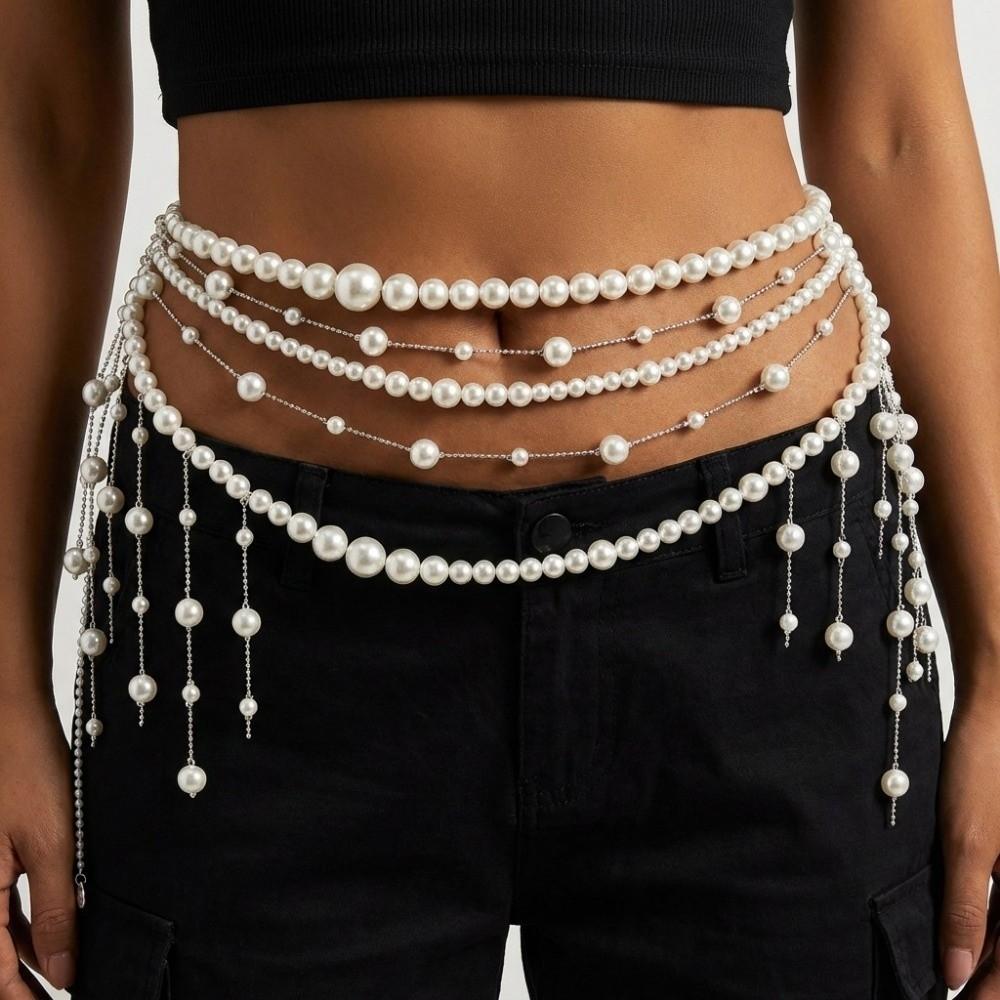 Multilayer Tassel Boho Waist Chain Seashell Body Belt New Waistband Jewelry
