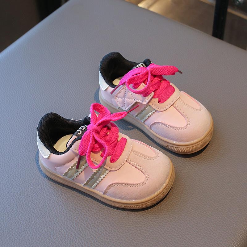 

Children s Spring and Autumn Classic German Training Shoes 2025 New Soft-soled Children s Casual Board Shoes Boys Leisure Shoes Sneakers 16